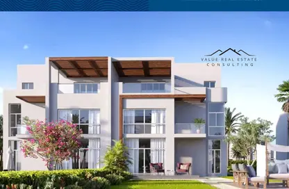 Chalet - 3 Bedrooms - 3 Bathrooms for sale in Mazarine - New Alamein City - Al Alamein - North Coast