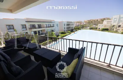 Chalet - 3 Bedrooms - 2 Bathrooms for rent in Marassi - Sidi Abdel Rahman - North Coast