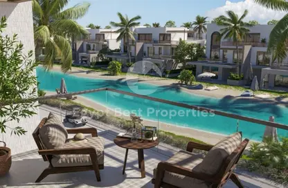 Chalet - 2 Bedrooms - 2 Bathrooms for sale in The Med - Ras Al Hekma - North Coast