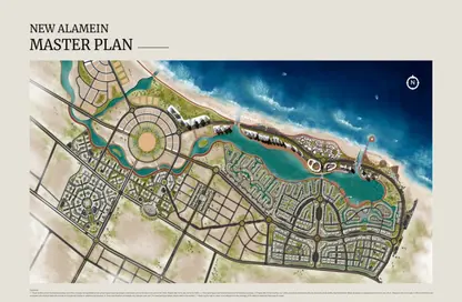 Chalet - 3 Bedrooms - 3 Bathrooms for sale in Mazarine - New Alamein City - Al Alamein - North Coast