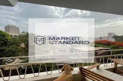 Apartment - 3 Bedrooms - 2 Bathrooms for rent in Ismail Mohamed St. - Zamalek - Cairo