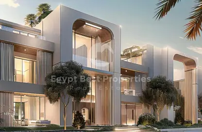 شاليه - 3 غرف نوم - 3 حمامات للبيع في هاسيندا حنيش - قسم مرسي مطروح - الساحل الشمالي