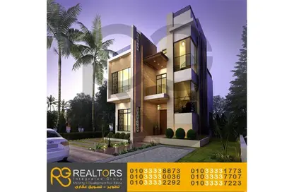 Villa - 4 Bedrooms - 4 Bathrooms for sale in Green 3 - 2nd District - Sheikh Zayed City - Giza