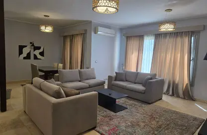 Apartment - 2 Bedrooms - 2 Bathrooms for rent in Palm Hills Village Gate - South Investors Area - New Cairo City - Cairo