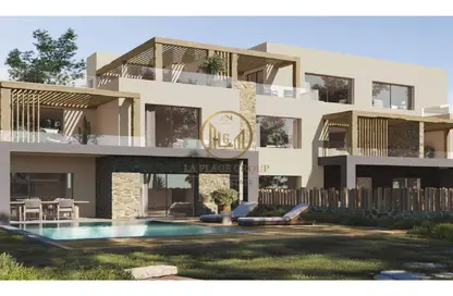 Chalet - 2 Bedrooms - 2 Bathrooms for sale in Marsa Baghush - Qesm Marsa Matrouh - North Coast