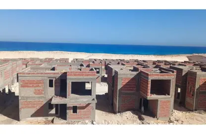 منزل مزدوج - 3 غرف نوم - 3 حمامات للبيع في ازها الساحل الشمالي - راس الحكمة - الساحل الشمالي