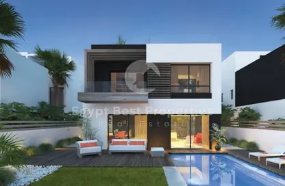 Villa - 4 Bedrooms - 4 Bathrooms for sale in Palm Hills New Cairo - 5th Settlement Compounds - The 5th Settlement - New Cairo City - Cairo