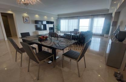 Apartment - 3 Bedrooms - 3 Bathrooms for rent in Nile Corniche St. - Al Agouza - Giza