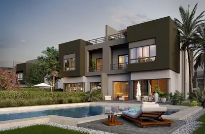 Twin House - 4 Bedrooms - 4 Bathrooms for sale in Etapa - Sheikh Zayed Compounds - Sheikh Zayed City - Giza
