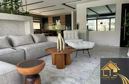 Apartment - 3 Bedrooms - 4 Bathrooms for rent in Lake View Residence - 5th Settlement Compounds - The 5th Settlement - New Cairo City - Cairo