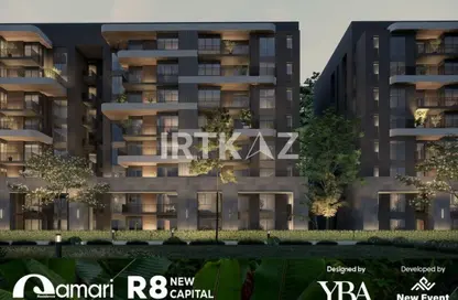 Apartment - 3 Bedrooms - 3 Bathrooms for sale in Qamary - R8 - New Capital City - Cairo