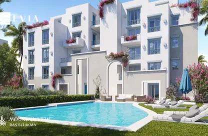 شاليه - 2 غرف نوم - 2 حمامات للبيع في ماونتن فيو راس الحكمة - راس الحكمة - الساحل الشمالي