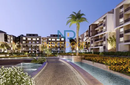 شقة - 2 غرف نوم - 2 حمامات للبيع في مون ريزيدنس - فيفث سكوير - التجمع الخامس - مدينة القاهرة الجديدة - القاهرة