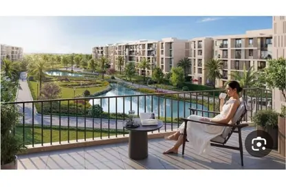 Apartment - 2 Bedrooms - 2 Bathrooms for sale in Eastville - 5th Settlement Compounds - The 5th Settlement - New Cairo City - Cairo