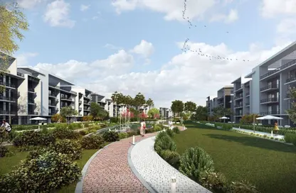 Apartment - 2 Bedrooms - 2 Bathrooms for sale in Moon Residences - Fifth Square - The 5th Settlement - New Cairo City - Cairo