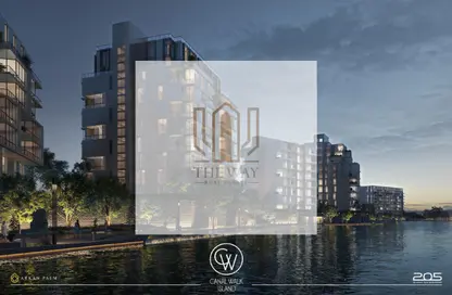 Office Space - Studio - 2 Bathrooms for sale in Arkan Palm 205 - Sheikh Zayed Compounds - Sheikh Zayed City - Giza