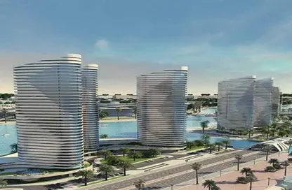 شقة - غرفة نوم - 1 حمام للبيع في نورث ايدج تاورز - مدينة العلمين الجديدة - العلمين - الساحل الشمالي