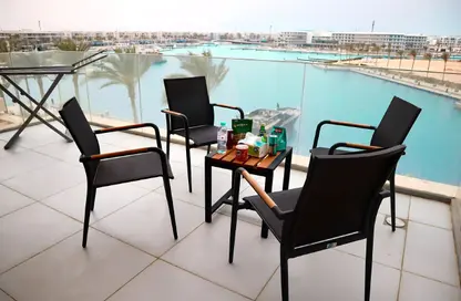 Chalet - 3 Bedrooms - 3 Bathrooms for rent in Marassi - Sidi Abdel Rahman - North Coast