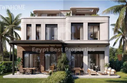Townhouse - 4 Bedrooms - 5 Bathrooms for sale in Palm Hills New Cairo - 5th Settlement Compounds - The 5th Settlement - New Cairo City - Cairo