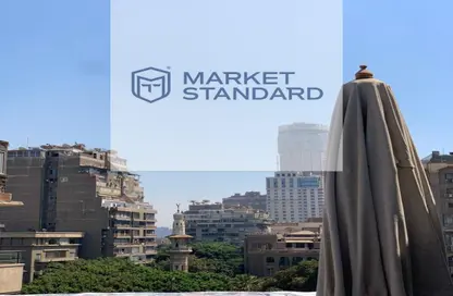 Apartment - 1 Bedroom - 1 Bathroom for rent in Ahmed Sabry St. - Zamalek - Cairo