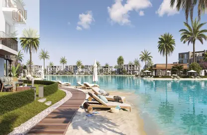 شقق فندقية - 2 غرف نوم - 2 حمامات للبيع في هاسيندا حنيش - قسم مرسي مطروح - الساحل الشمالي