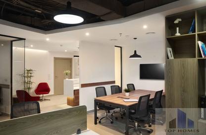 Office Space - Studio - 1 Bathroom for rent in Cairo Capital Center - North Teseen St. - The 5th Settlement - New Cairo City - Cairo