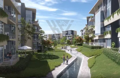 Apartment - 2 Bedrooms - 2 Bathrooms for sale in West Leaves - 1st District - 6 October City - Giza