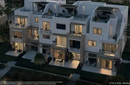 Chalet - 3 Bedrooms - 3 Bathrooms for sale in Swan Lake Gouna - El Gouna - Hurghada - Red Sea