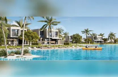 Twin House - 3 Bedrooms - 3 Bathrooms for sale in Azha North - Ras Al Hekma - North Coast