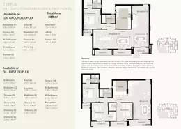 Duplex - 4 Bedrooms - 4 Bathrooms for sale in R7 - New Capital City - Cairo