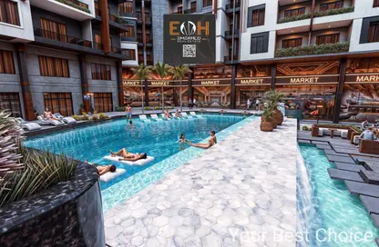 Apartment - Studio - 1 Bathroom for sale in El Hadaba District - Hurghada - Red Sea