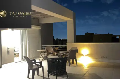 Penthouse - 3 Bedrooms - 3 Bathrooms for rent in Palm Hills Village Gate - South Investors Area - New Cairo City - Cairo