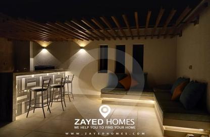 Roof - Studio - 1 Bathroom for rent in Westown - Sheikh Zayed Compounds - Sheikh Zayed City - Giza