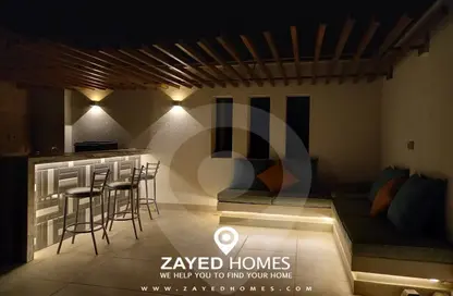 سطح - 1 حمام للايجار في ويستاون - كمبوندات الشيخ زايد - الشيخ زايد - الجيزة