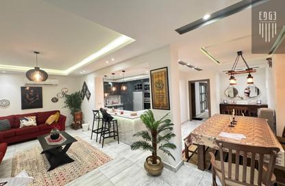 Apartment - 3 Bedrooms - 3 Bathrooms for rent in Ahmed Bin Hanbal St. - Rehab City First Phase - Al Rehab - New Cairo City - Cairo