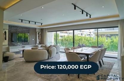 Apartment - 3 Bedrooms - 3 Bathrooms for rent in Lake View - 5th Settlement Compounds - The 5th Settlement - New Cairo City - Cairo