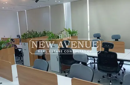 Office Space - Studio - 1 Bathroom for rent in Cairo Festival City - North Investors Area - New Cairo City - Cairo