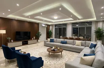 Apartment - 3 Bedrooms - 3 Bathrooms for rent in West Arabella - 5th Settlement Compounds - The 5th Settlement - New Cairo City - Cairo