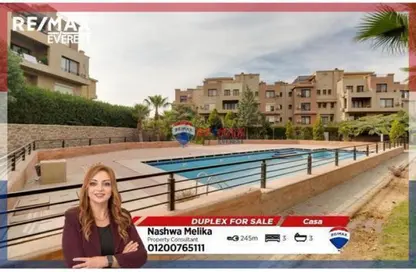 Duplex - 3 Bedrooms - 3 Bathrooms for sale in Casa - Sheikh Zayed Compounds - Sheikh Zayed City - Giza