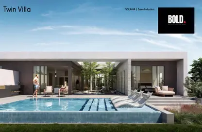Twin House - 3 Bedrooms - 4 Bathrooms for sale in Solana - New Zayed City - Sheikh Zayed City - Giza