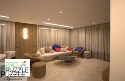 Apartment - 2 Bedrooms - 2 Bathrooms for rent in Central New Cairo - North Teseen St. - The 5th Settlement - New Cairo City - Cairo