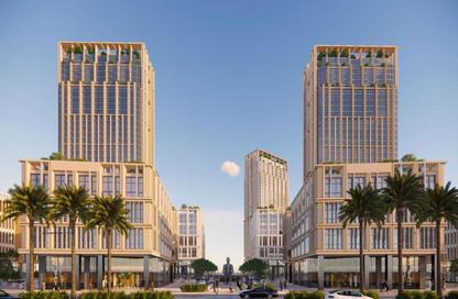 Office Space - Studio - 2 Bathrooms for sale in Arkan Palm 205 - Sheikh Zayed Compounds - Sheikh Zayed City - Giza