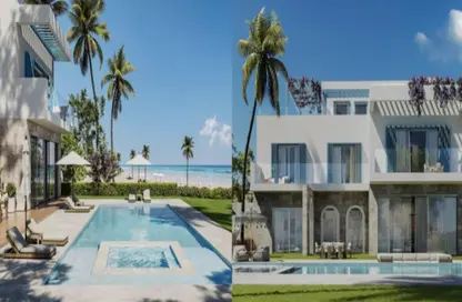 Chalet - 2 Bedrooms - 3 Bathrooms for sale in Marassi - Sidi Abdel Rahman - North Coast