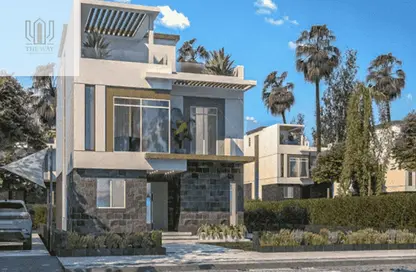 منزل مزدوج - 4 غرف نوم - 5 حمامات للبيع في جييرا - الحي الثالث عشر - الشيخ زايد - الجيزة