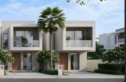 Twin House - 3 Bedrooms - 3 Bathrooms for sale in Hood 2 St. - Green Belt - 6 October City - Giza