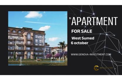 Apartment - 3 Bedrooms - 2 Bathrooms for sale in West Somid Road - West Somid - 6 October City - Giza