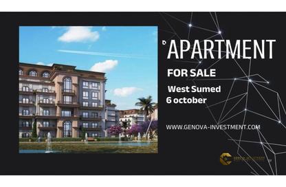 Apartment - 3 Bedrooms - 2 Bathrooms for sale in West Somid Road - West Somid - 6 October City - Giza