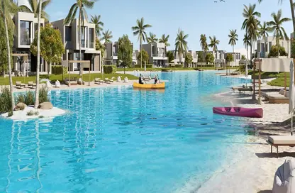 Chalet - 2 Bedrooms - 2 Bathrooms for sale in Azha North - Ras Al Hekma - North Coast