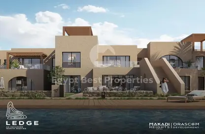 Chalet - 2 Bedrooms - 2 Bathrooms for sale in Makadi Orascom Resort - Makadi - Hurghada - Red Sea