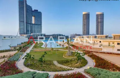شقة - 3 غرف نوم - 3 حمامات للبيع في نورث ايدج تاورز - مدينة العلمين الجديدة - العلمين - الساحل الشمالي